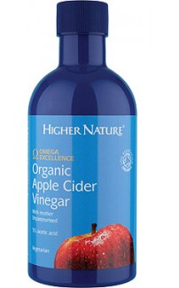Higher Nature Omega Excellence Organic Apple Cider Vinegar