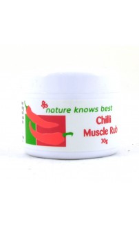 Nature Knows Best Chilli Muscle Rub - Hot Balm