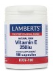 Lamberts Natural Vitamin E 250iu Capsules