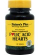 Natures Plus Folic Acid Hearts Tablets