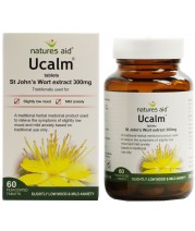 Natures Aid Ucalm St Johns Wort Extract 300mg Tablets