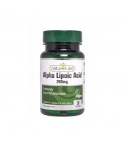 Natures Aid Alpha Lipoic Acid 200mg Tablets