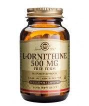 Solgar L-Ornithine 500mg Vegetable Capsules