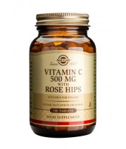 Solgar Vitamin C 500mg with Rose Hips Tablets