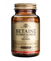 Solgar Betaine Hydrochloride with Pepsin Tablets