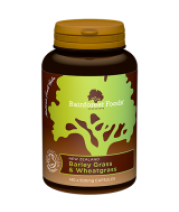Rainforest Foods Barley Grass and Wheat Grass Capsules