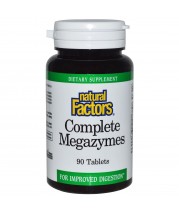 Natural Factors Complete Megazymes Tablets