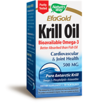 Natures Way EFA Gold Krill Oil 500mg Softgels