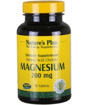 Natures Plus Magnesium 200mg Tablets