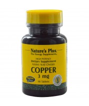 Natures Plus Copper 3mg Tablets