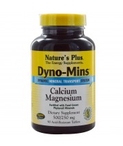 Natures Plus Dyno-Mins Calcium Magnesium Tablets