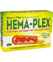 Natures Plus Hema-Plex Tablets