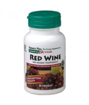 Natures Plus Red Wine 500mg Veg Caps