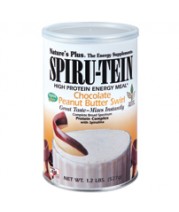 Natures Plus SpiruTein Plus Shake - Chocolate Peanut Butter Swirl