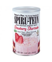 Natures Plus SpiruTein Plus Shake - Strawberry Shortcake