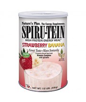 Natures Plus SpiruTein Plus Shake - Strawberry Banana