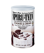 Natures Plus SpiruTein Plus Shake - Cookies and Cream