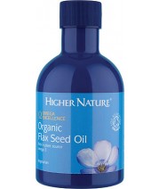 Higher Nature Organic Flax Seed Oil