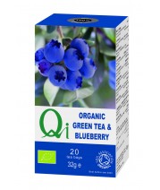 Herbal Health Qi Organic Green Tea and Blueberry