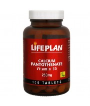 Lifeplan Calcium Panthothenate 250mg Tablets