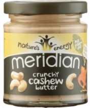 Meridian Crunchy Cashew Butter