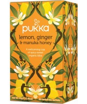Pukka lemon Ginger and manuka Honey