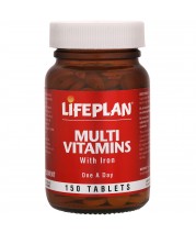 Lifeplan Multivitamins plus Iron Tablets