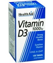 HealthAid Vitamin D3 1000iu Tablets